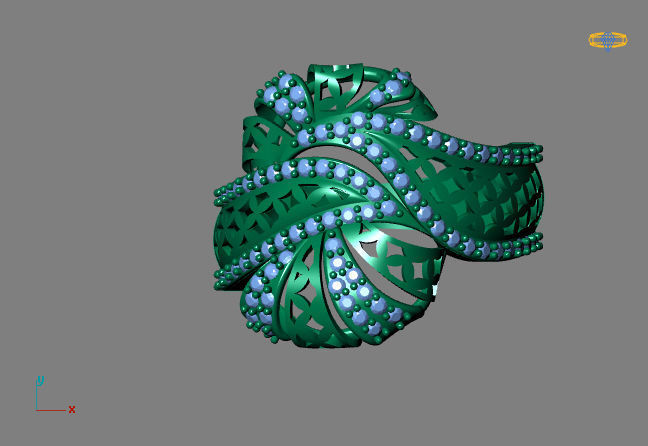 New Ring Models 65 3D print model_2