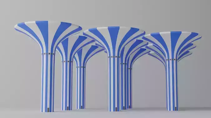 Kuwait Water Tower Landmark