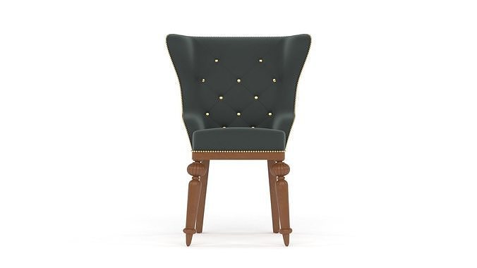 Classic Chair 3D model 2