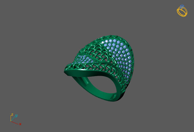 New Ring Models 112 3D print model_1