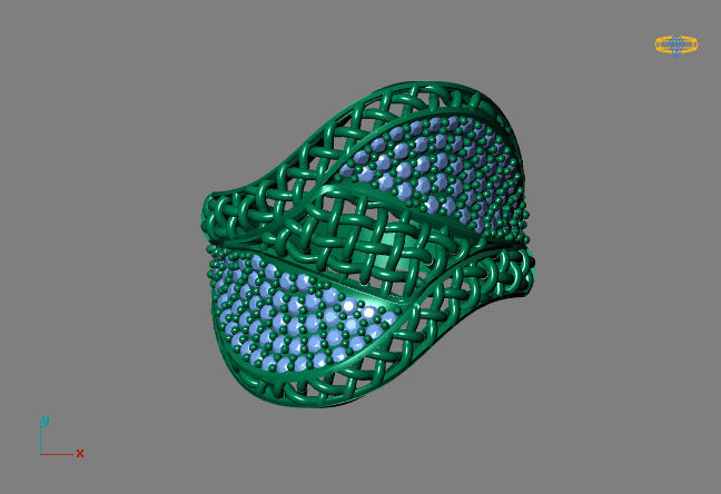 New Ring Models 112 3D print model_2