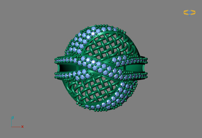 New Ring Models 110 3D print model_2