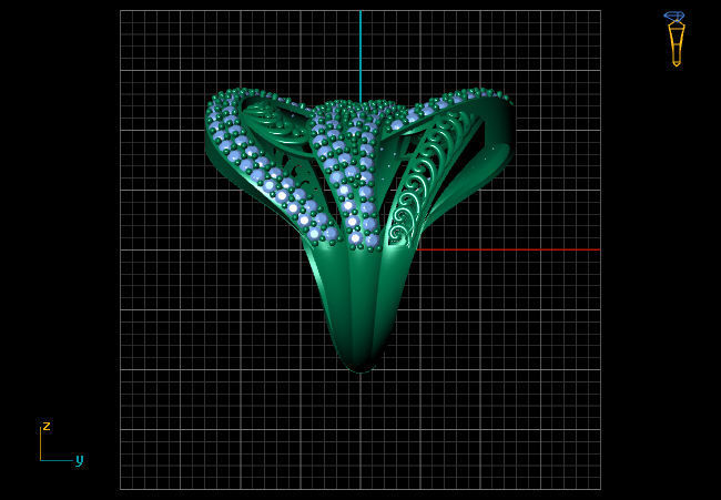 New Ring Models 108 3D print model_4