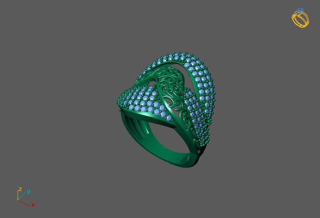 New Ring Models 106 3D print model_1