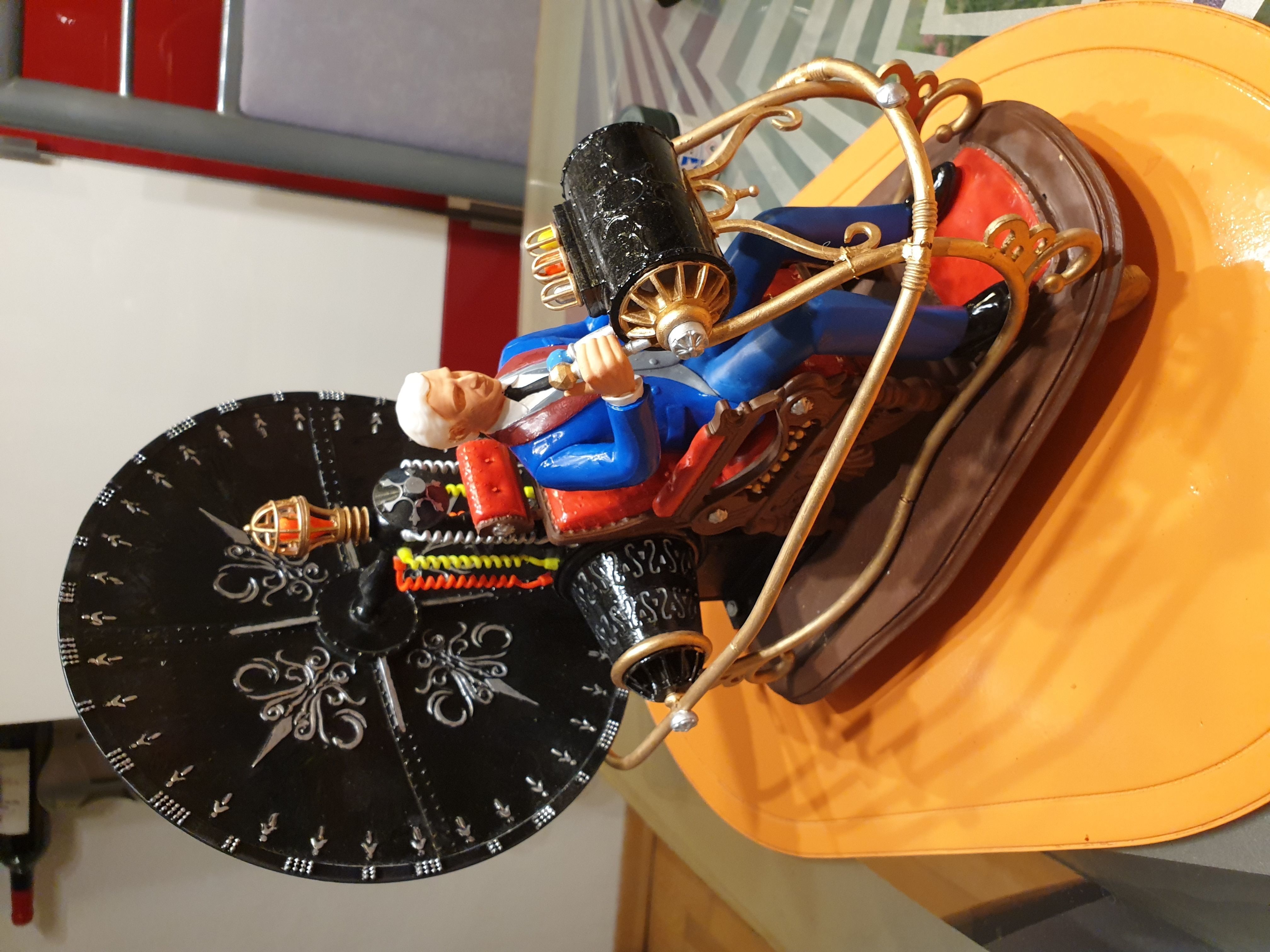 Time Machine actor Rod Taylor as George figurine 3D print model_4