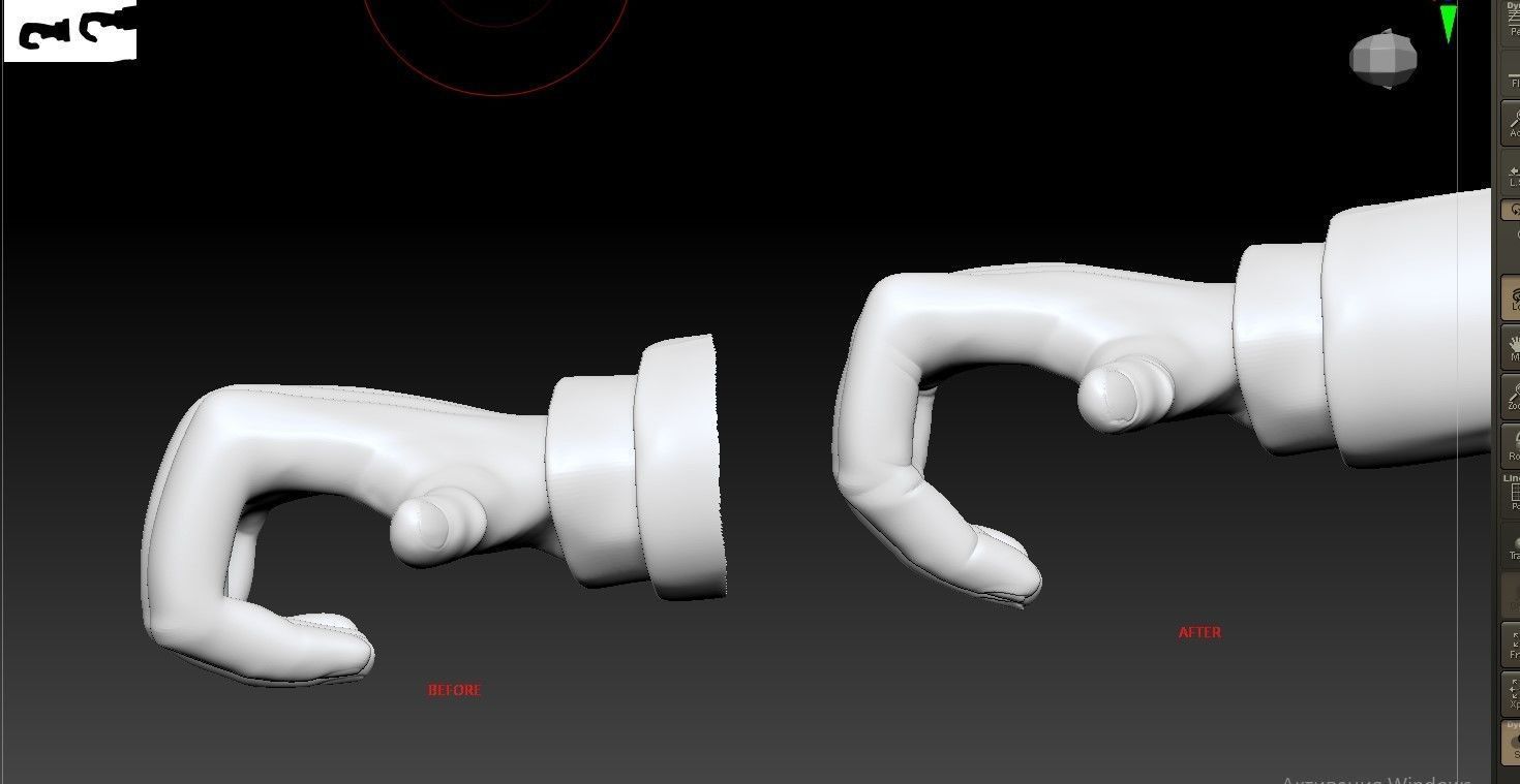 Time Machine actor Rod Taylor as George figurine 3D print model_8