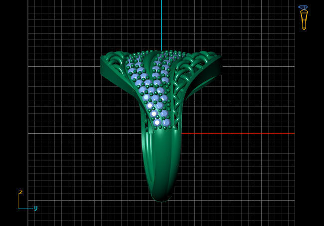 New Ring Models 122 3D print model_4