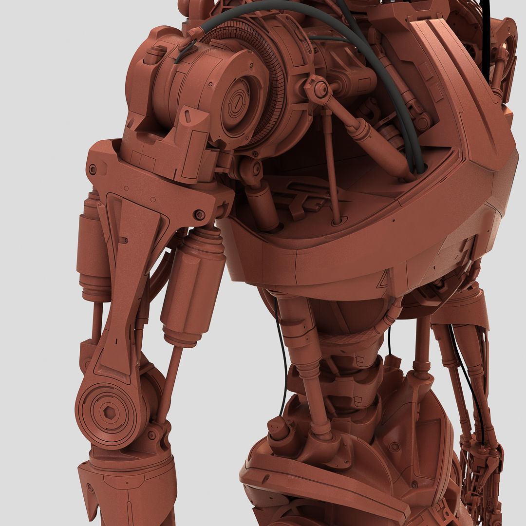 Terminator T-800 Genisys Endoskeleton 3D print model_19