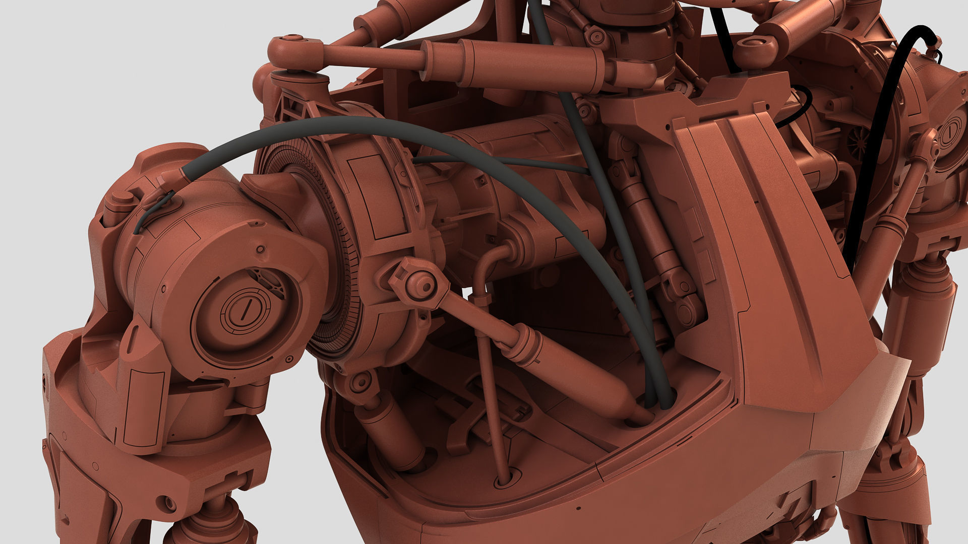 Terminator T-800 Genisys Endoskeleton 3D print model_13