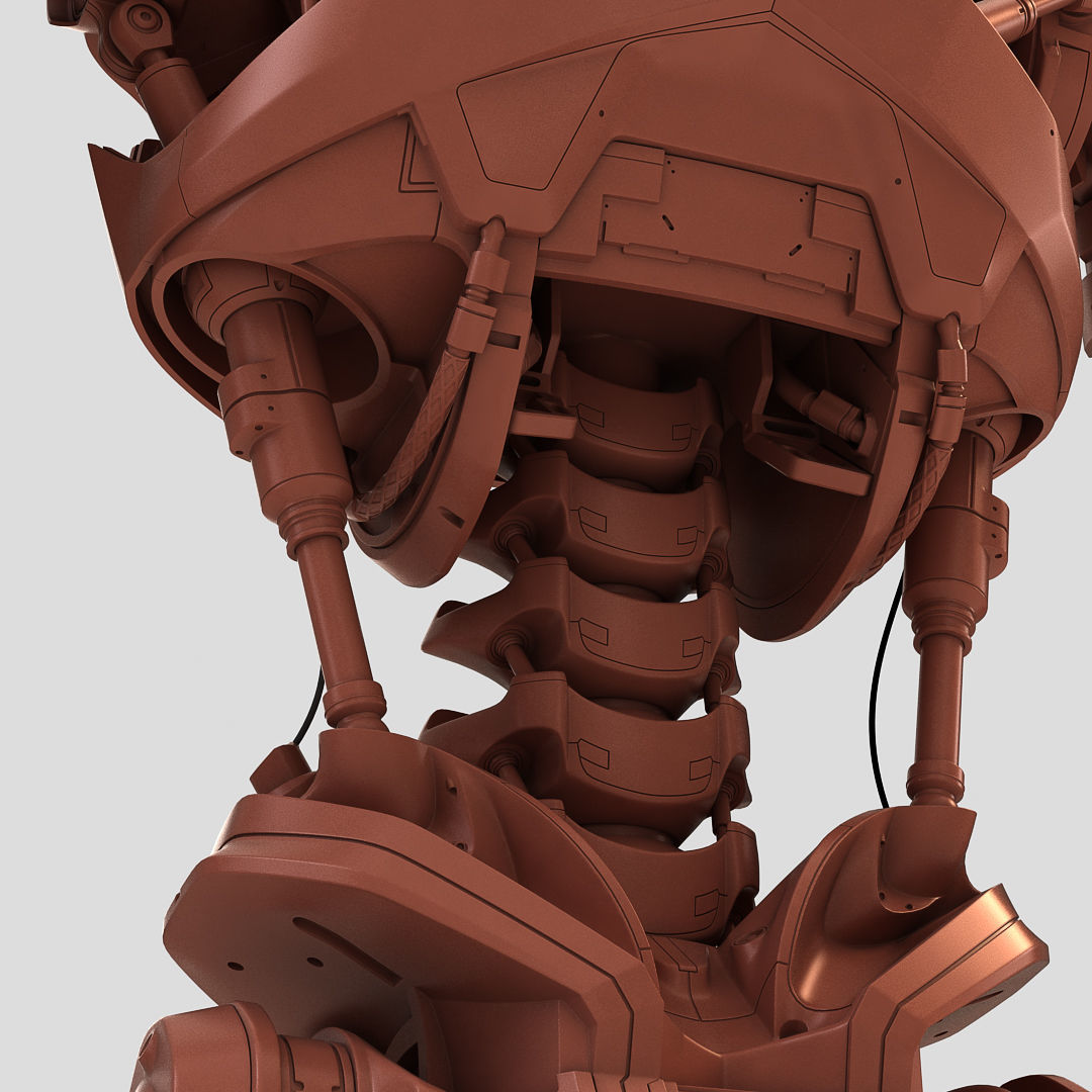 Terminator T-800 Genisys Endoskeleton 3D print model_14