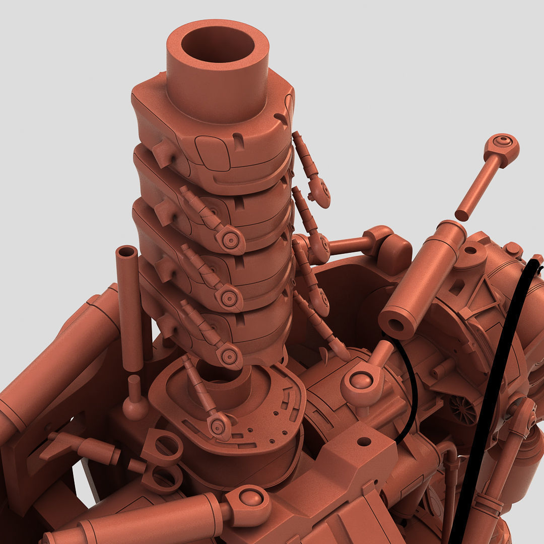 Terminator T-800 Genisys Endoskeleton 3D print model_26