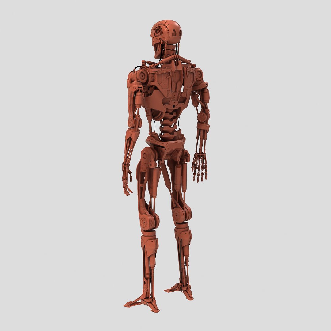 Terminator T-800 Genisys Endoskeleton 3D print model_3