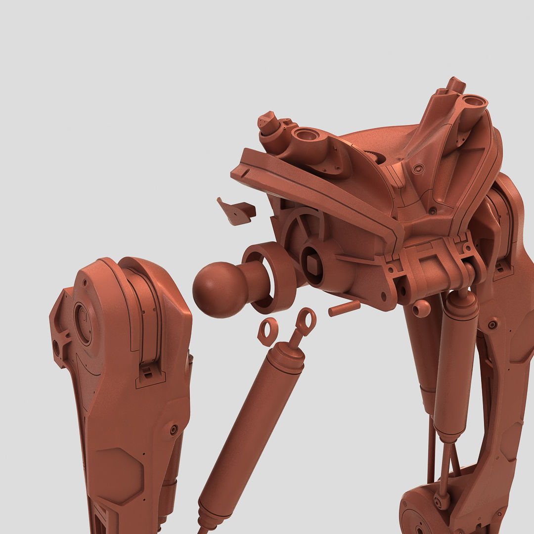 Terminator T-800 Genisys Endoskeleton 3D print model_36