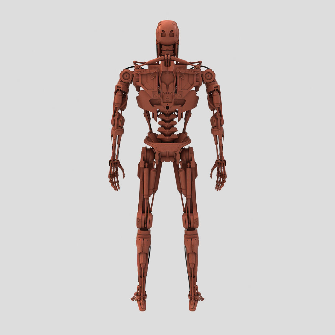 Terminator T-800 Genisys Endoskeleton 3D print model_4