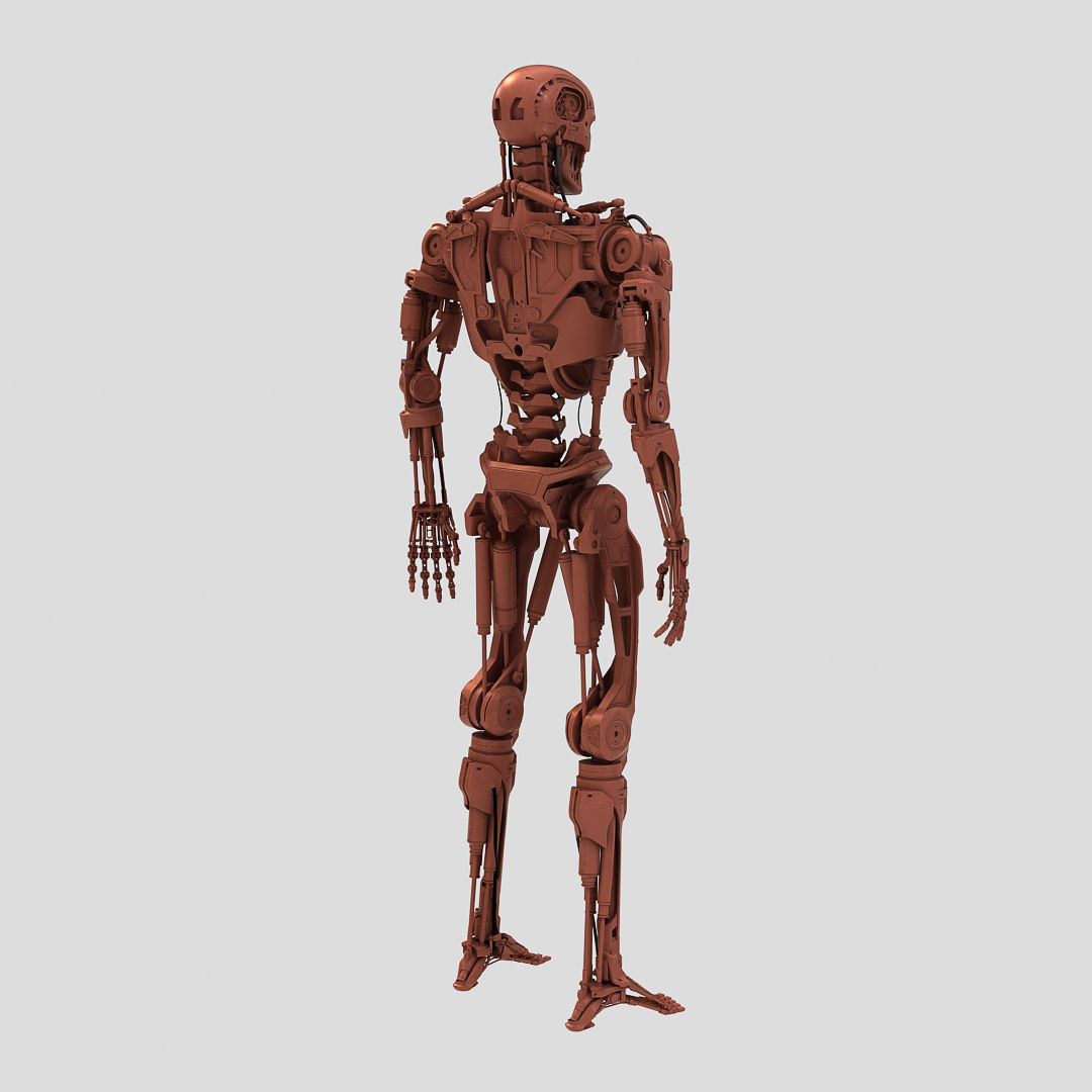Terminator T-800 Genisys Endoskeleton 3D print model_5