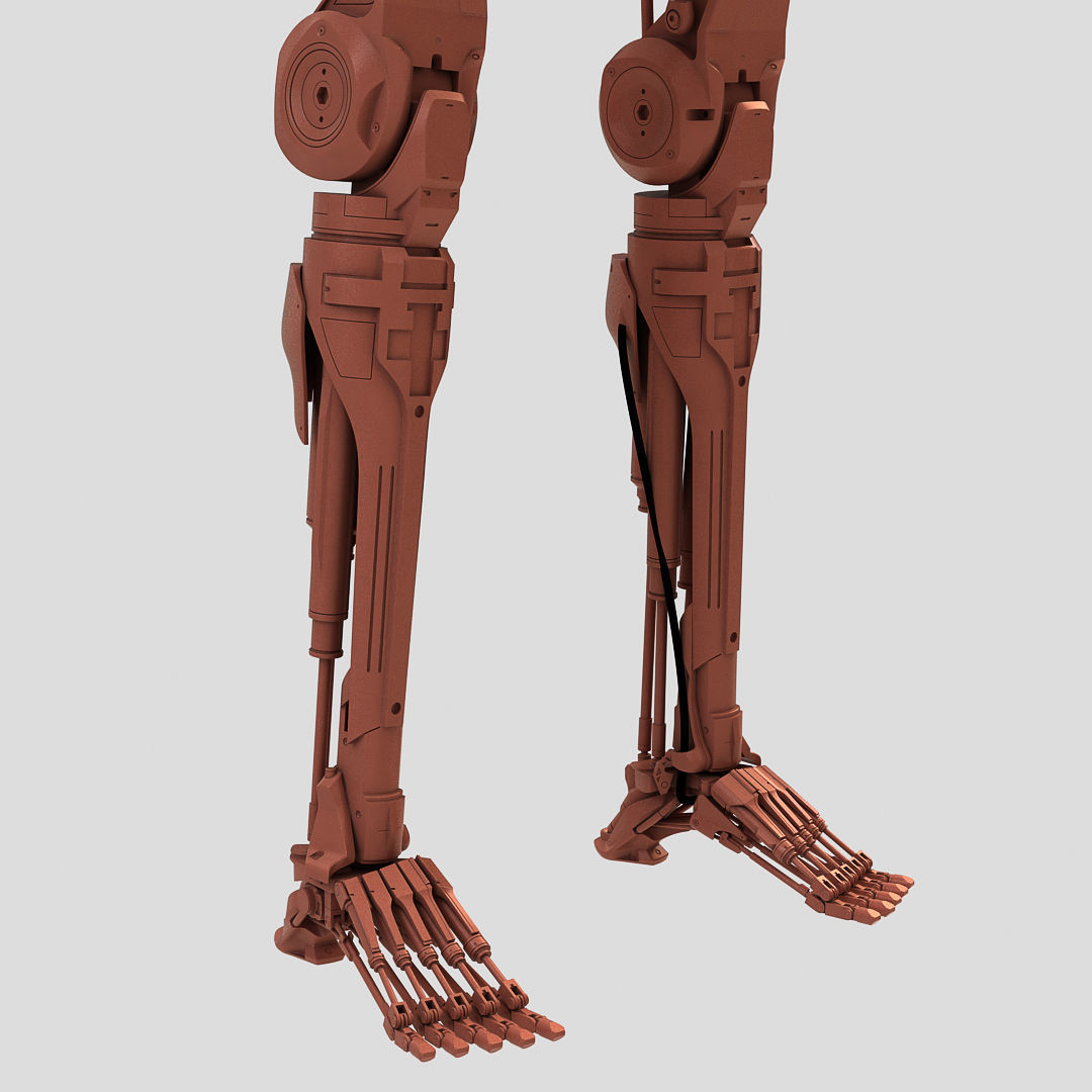 Terminator T-800 Genisys Endoskeleton 3D print model_9