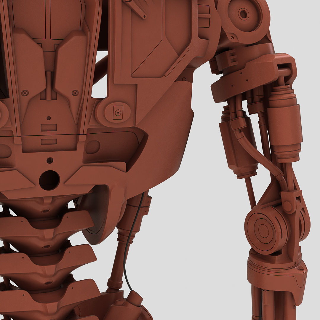 Terminator T-800 Genisys Endoskeleton 3D print model_21