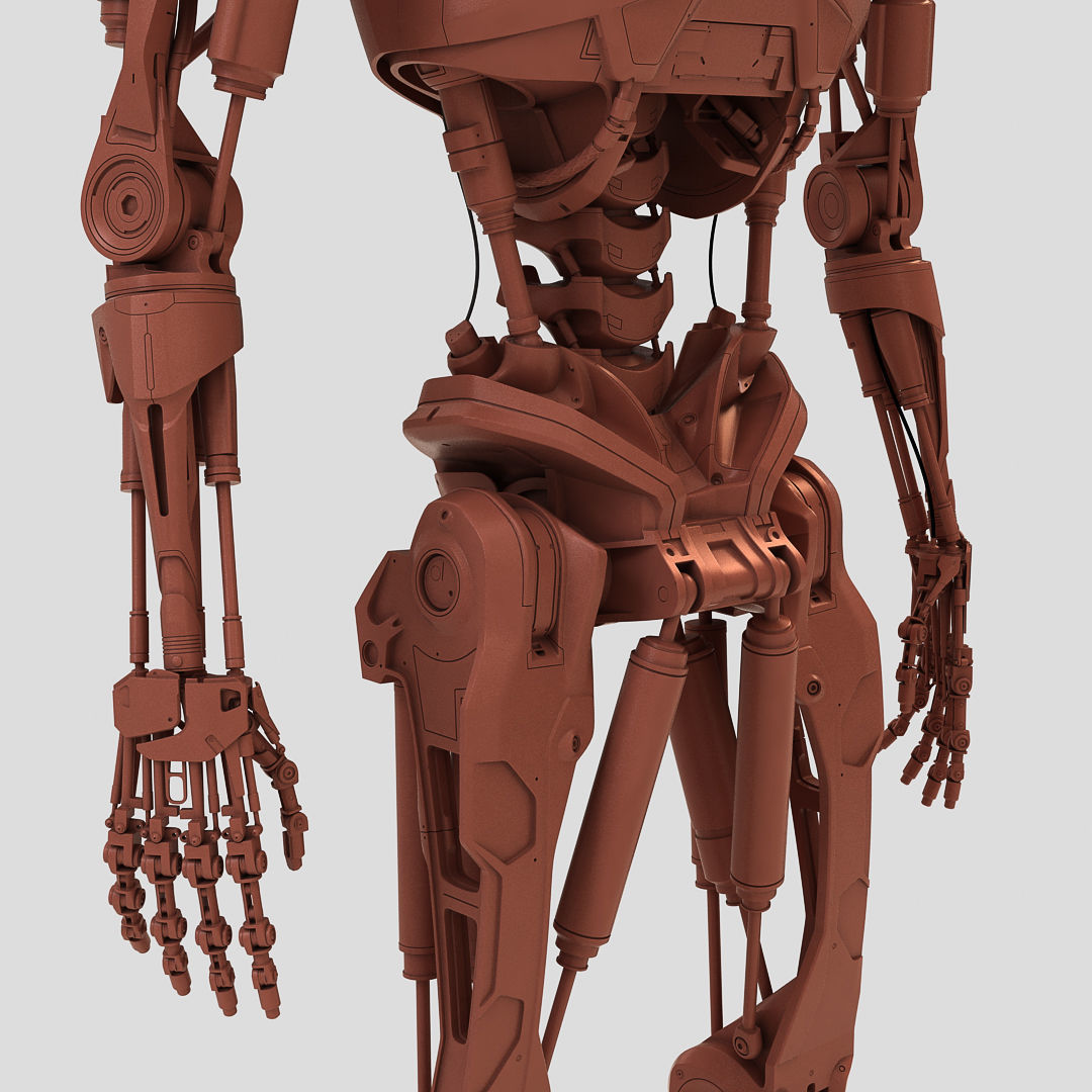 Terminator T-800 Genisys Endoskeleton 3D print model_8
