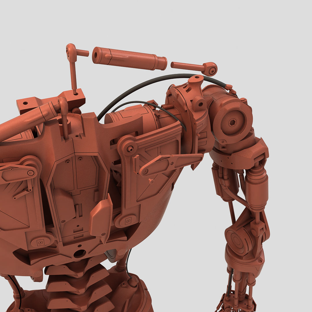 Terminator T-800 Genisys Endoskeleton 3D print model_27