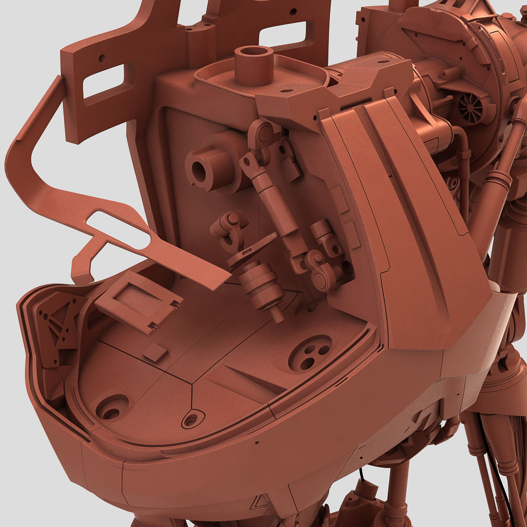 Terminator T-800 Genisys Endoskeleton 3D print model_30