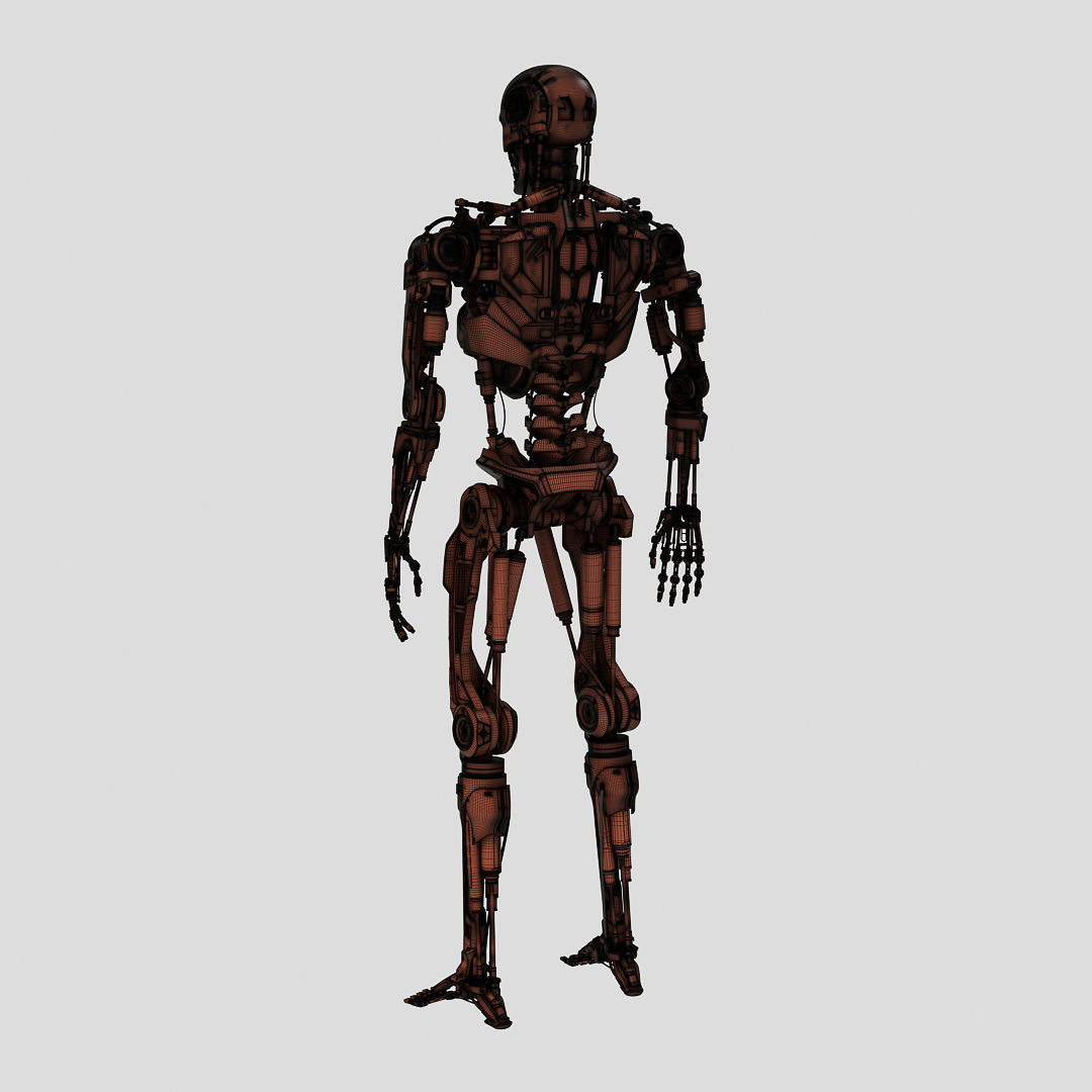 Terminator T-800 Genisys Endoskeleton 3D print model_42