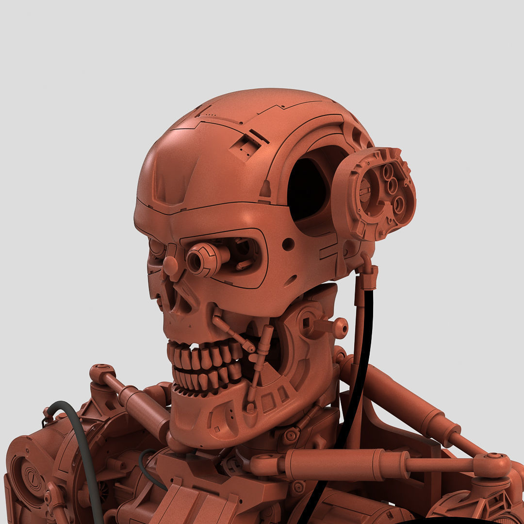 Terminator T-800 Genisys Endoskeleton 3D print model_23