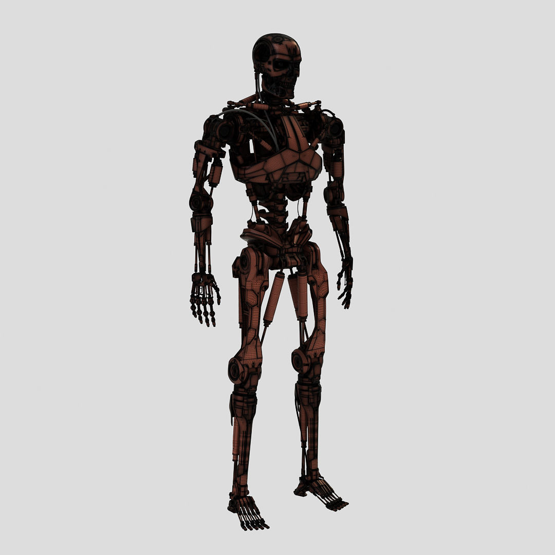 Terminator T-800 Genisys Endoskeleton 3D print model_41