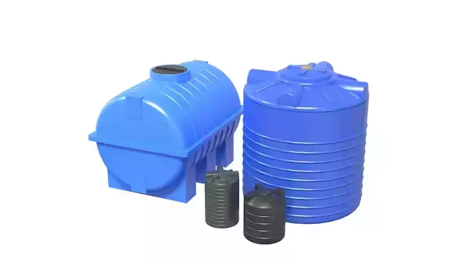 water tanks 3D model