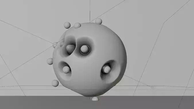 VOLCANO BALL  3D model