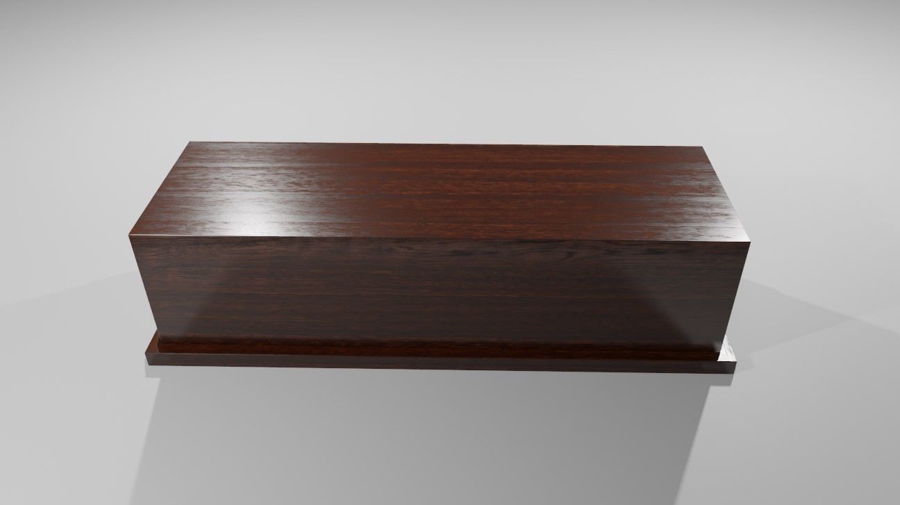 Rack for TV - Living Room - Sala de Estar Low-poly 3D model_7