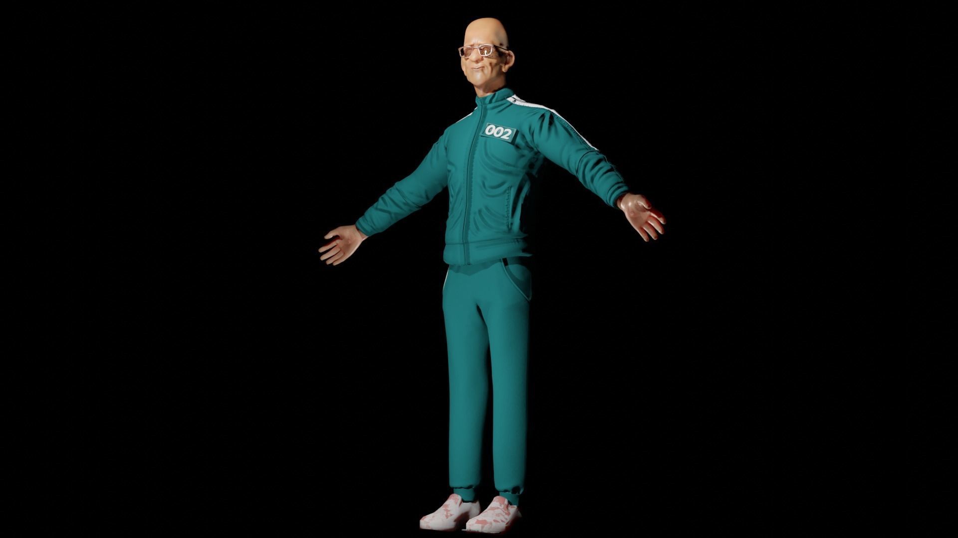 Squid Game Character  3D model_3