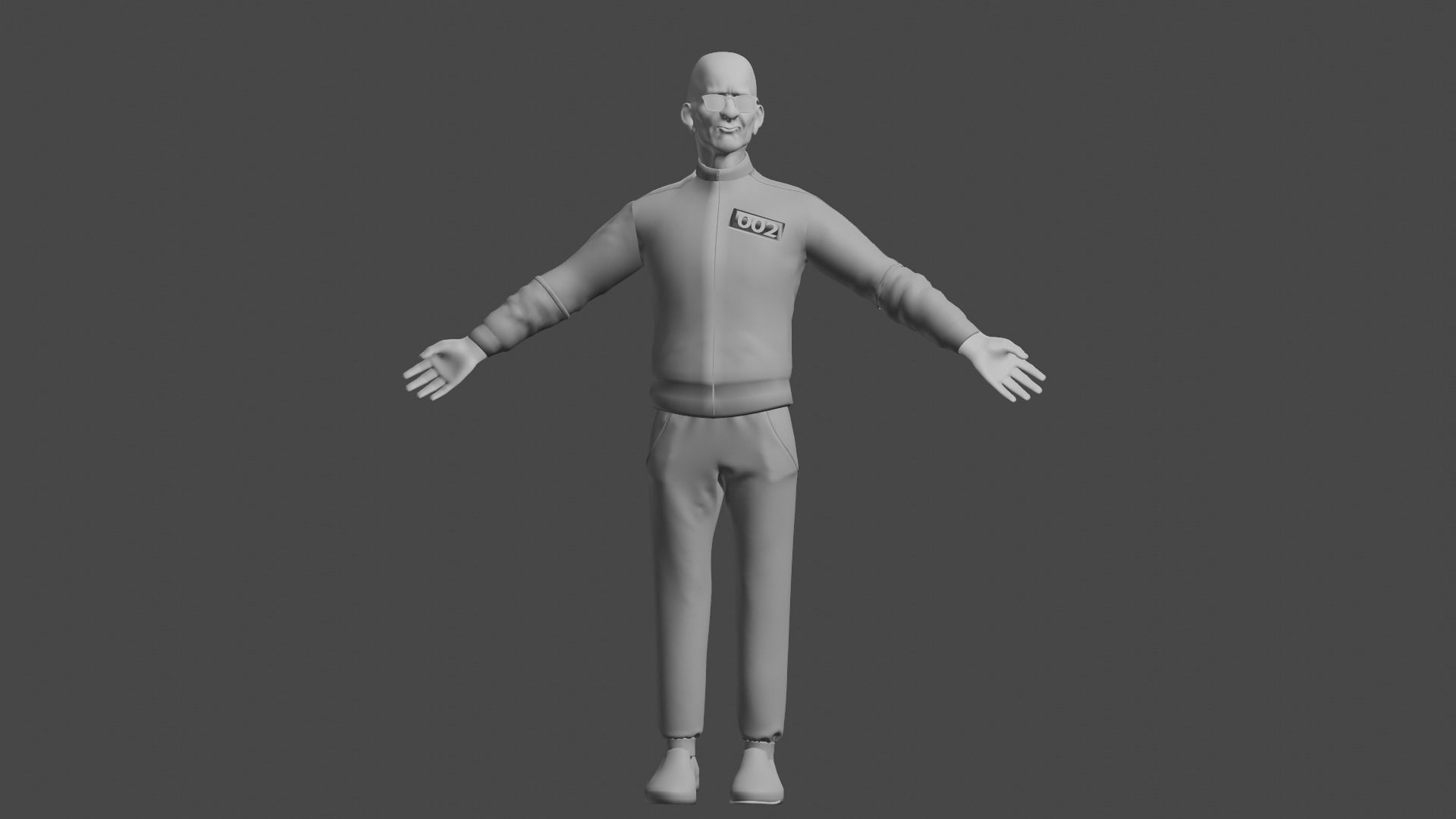 Squid Game Character  3D model_7