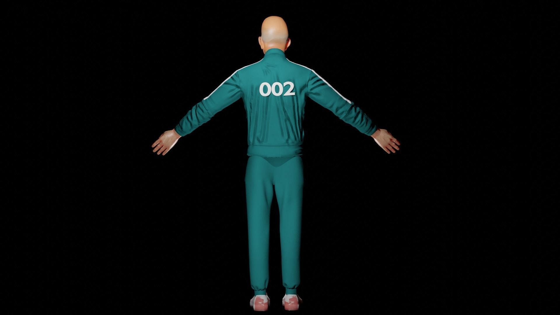 Squid Game Character  3D model_6