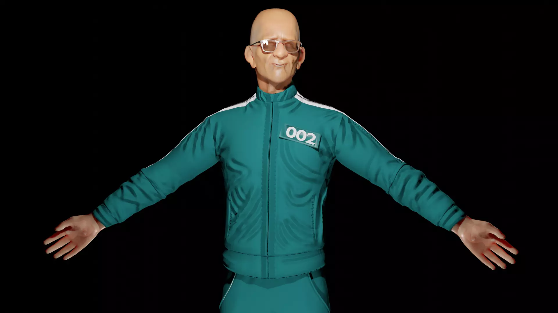 Squid Game Character  3D model_0