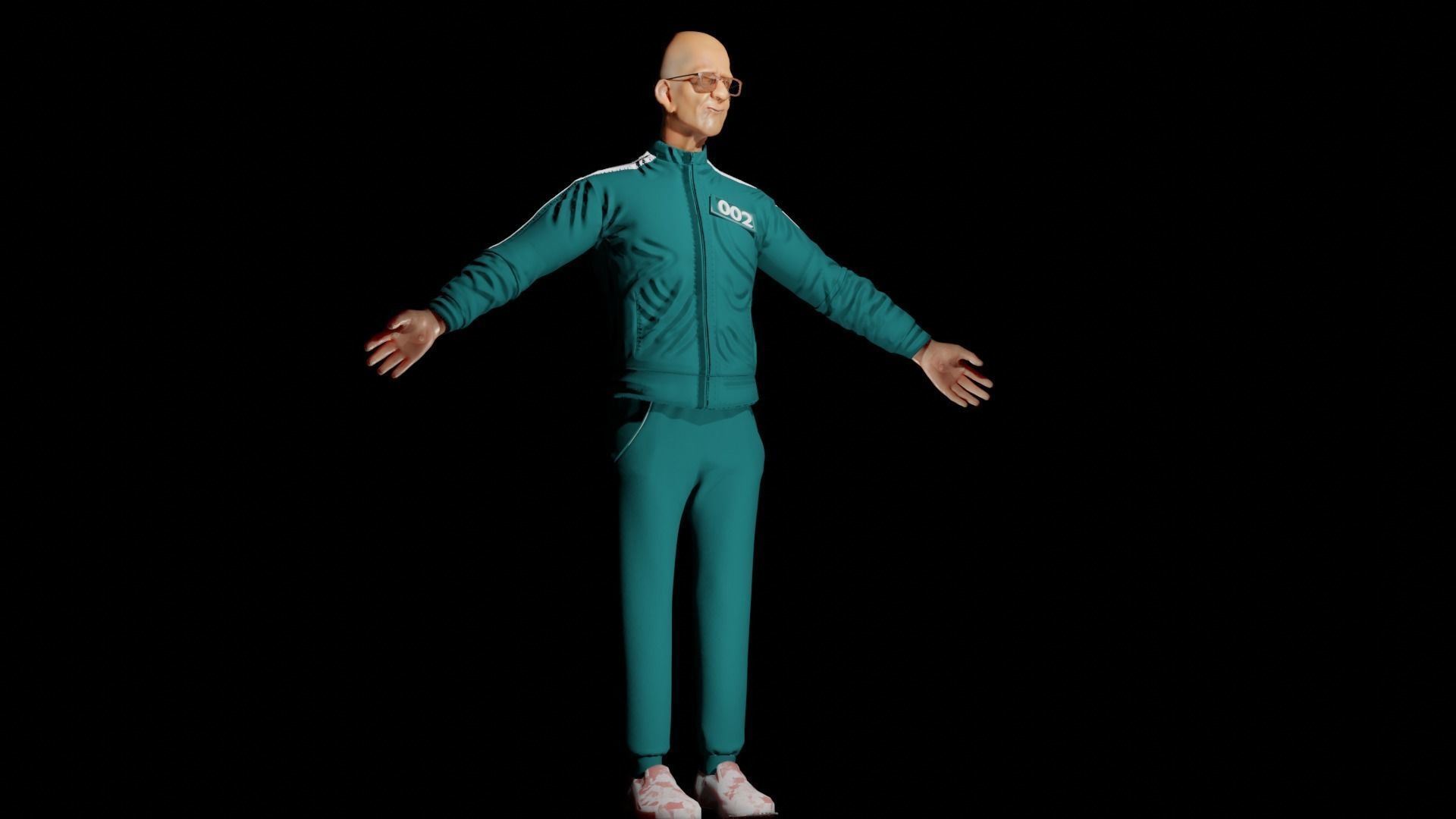 Squid Game Character  3D model_2