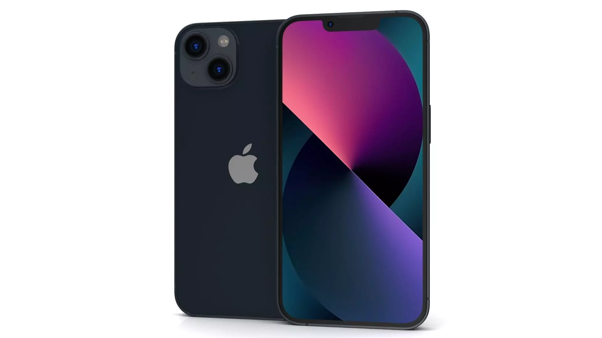 Apple iPhone 13 Midnight 3D model_0