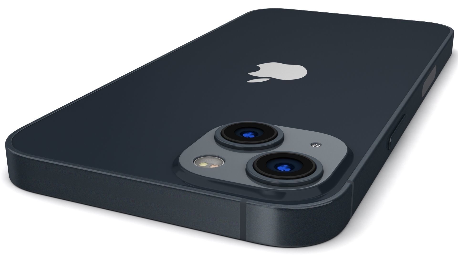 Apple iPhone 13 Midnight 3D model_5