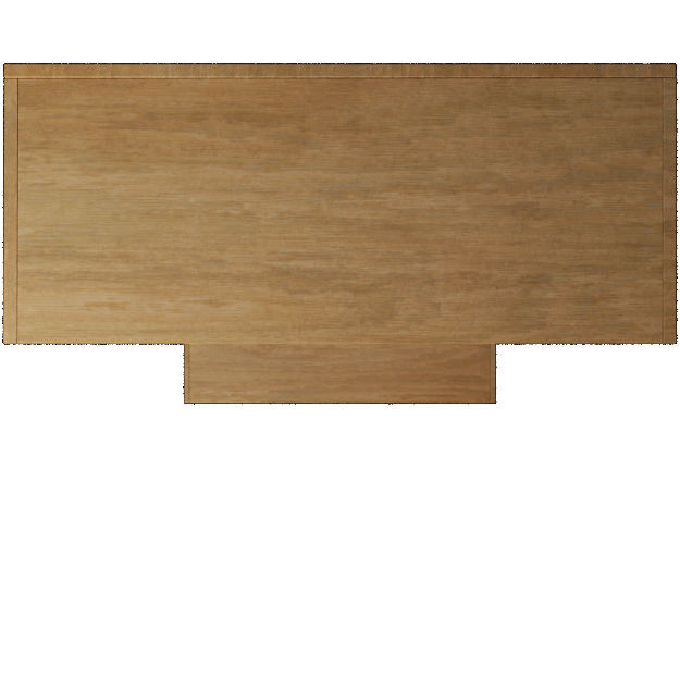 Bookshelf bookcase with doors and drawers 3D model_14