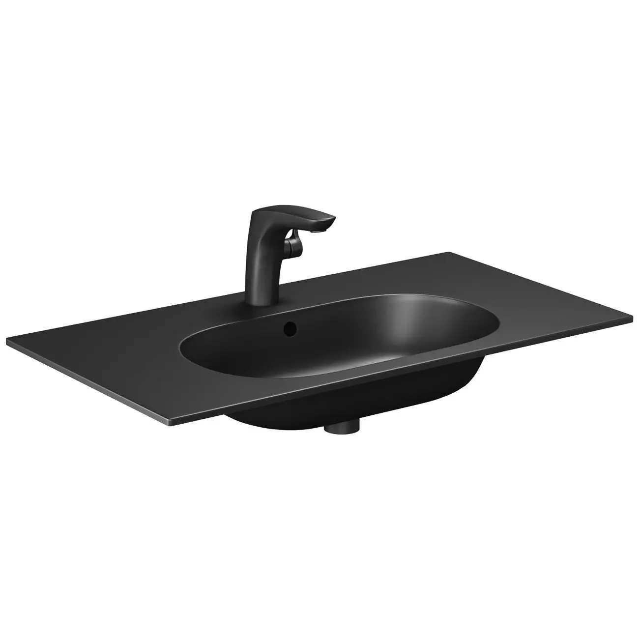 Ideal Standard TESI MATT BLACK T3509V3 Sink 3D model