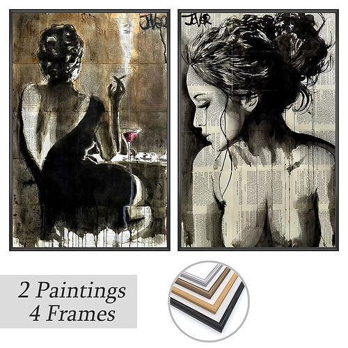 Wall Art Set 3771 3D model