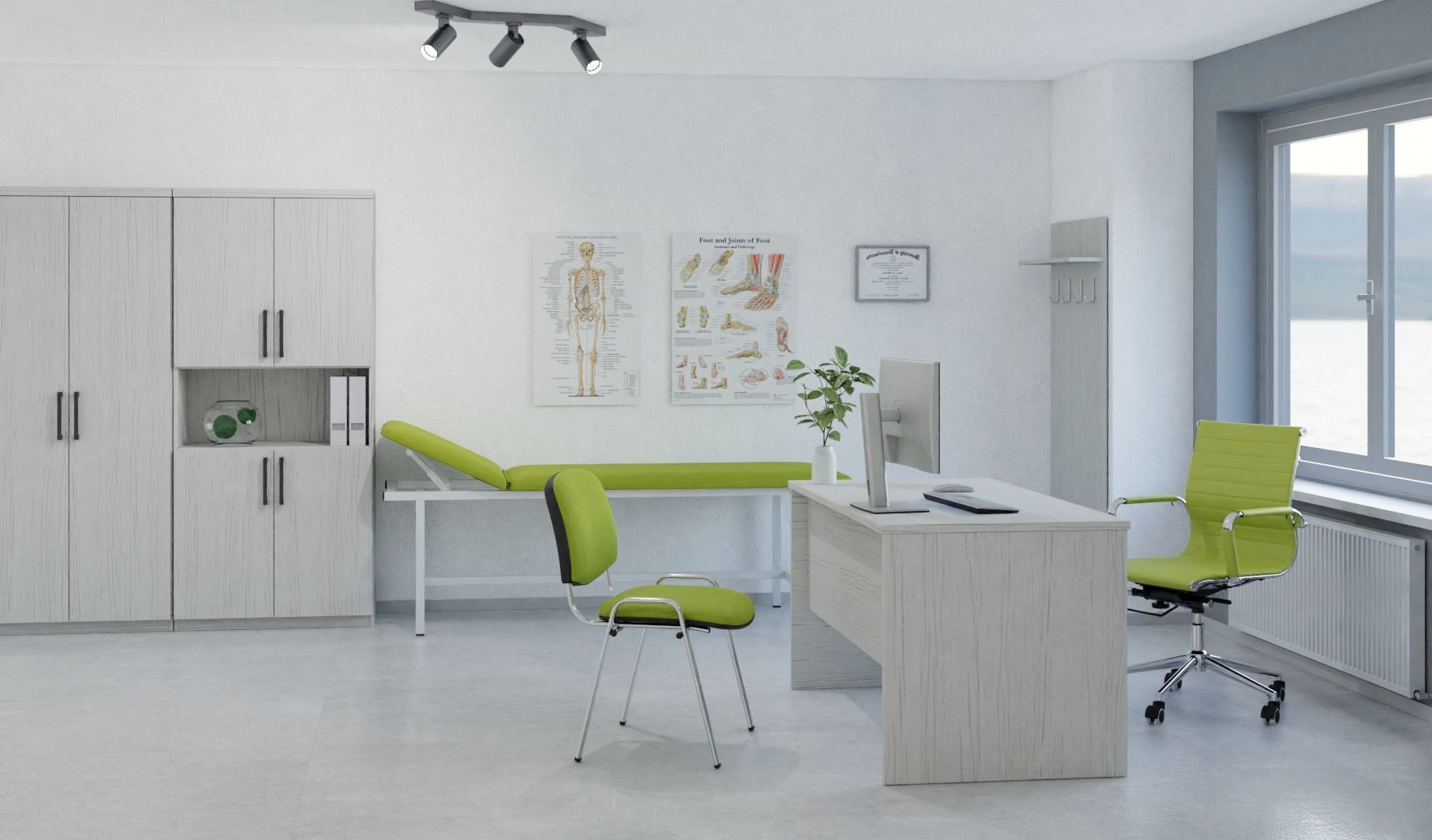 Doctors office 3D model_1