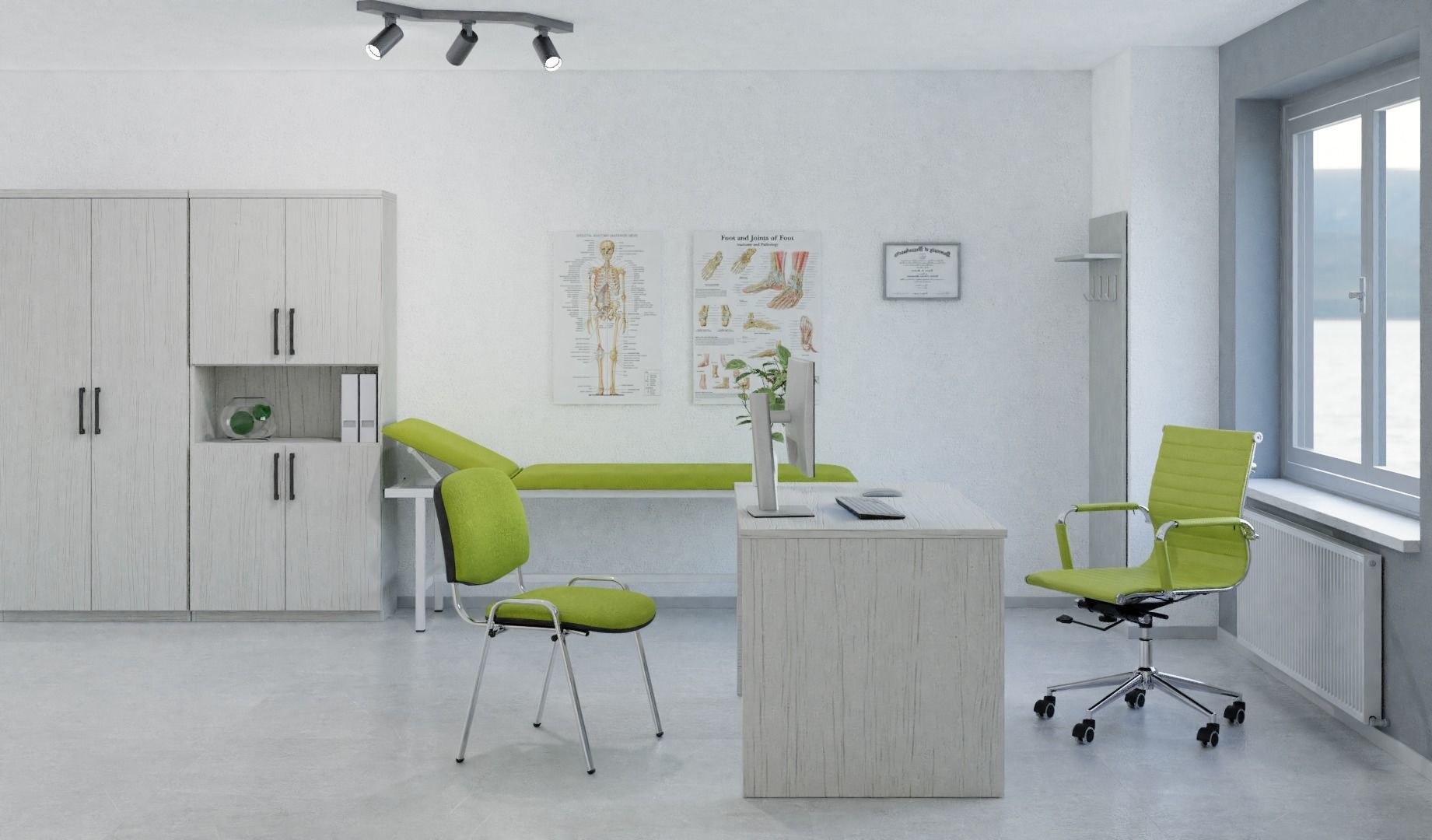 Doctors office 3D model_2