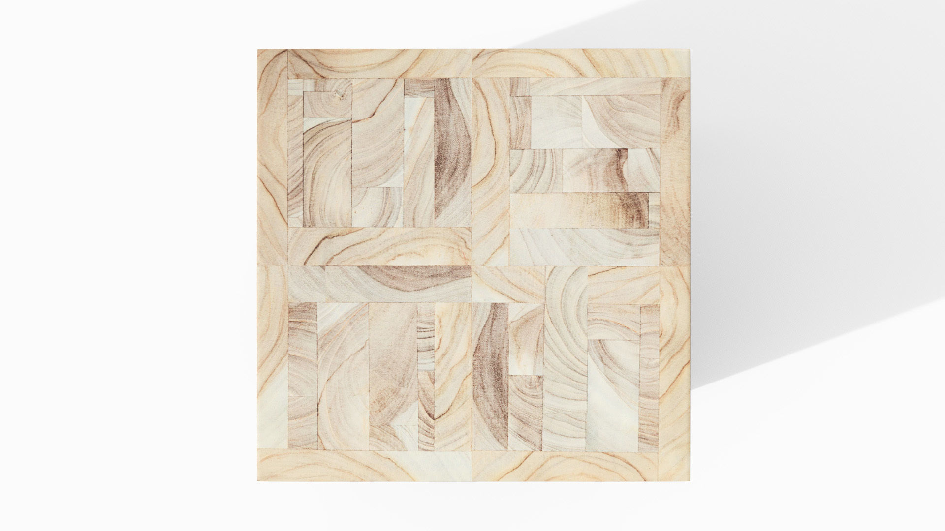 Tana Stool Low-poly 3D model_3