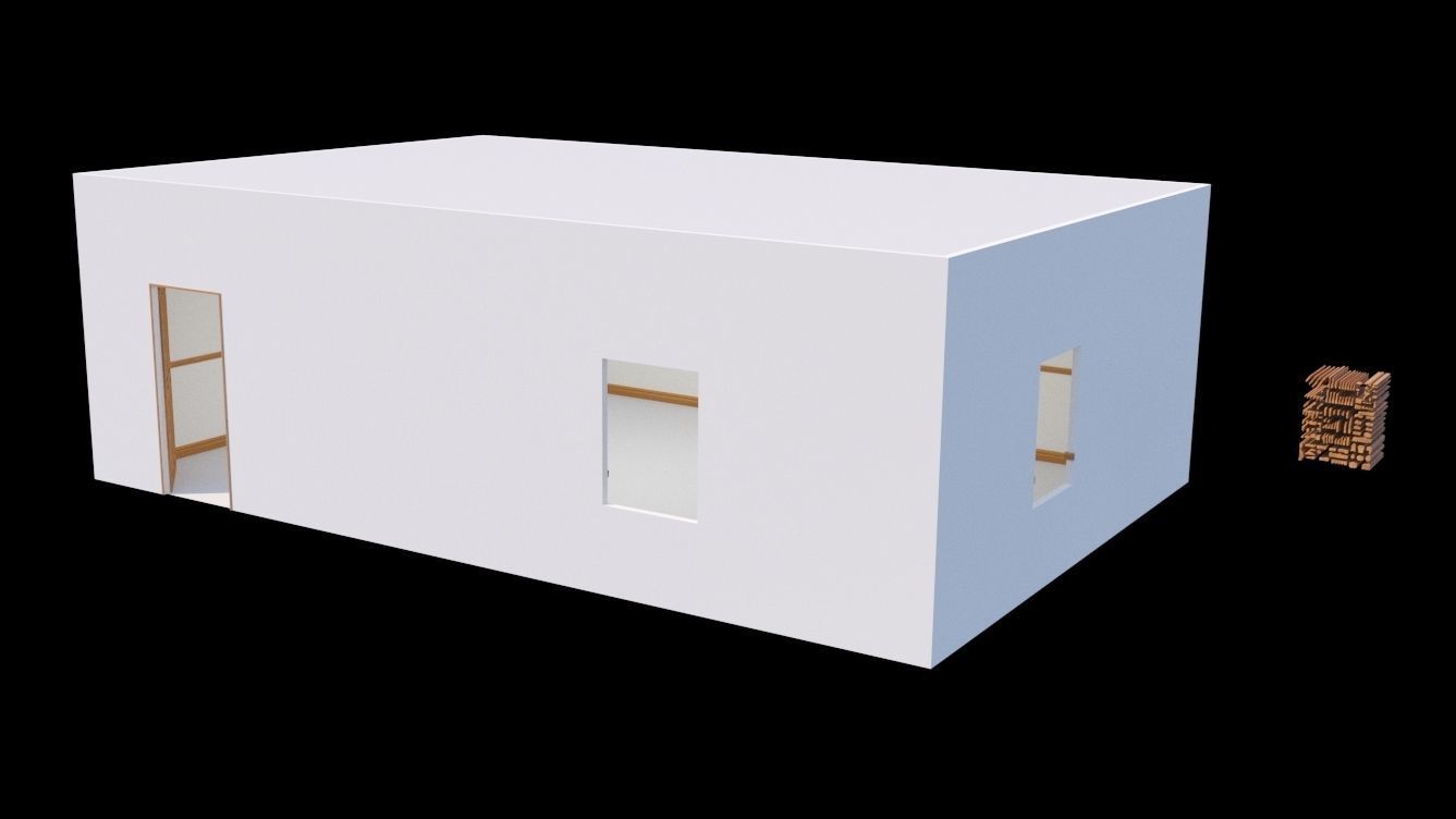 Molding Kitbash V1 - 128 Profile Set -  Low-poly 3D model_20