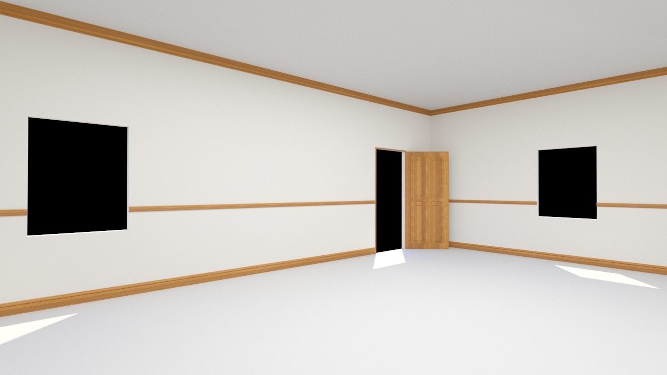 Molding Kitbash V1 - 128 Profile Set -  Low-poly 3D model_21