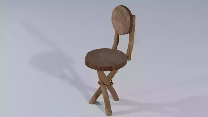 Wooden chair