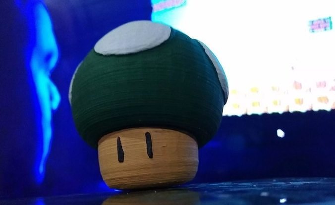 CAJA HONGO MARIO BROS 3D print model