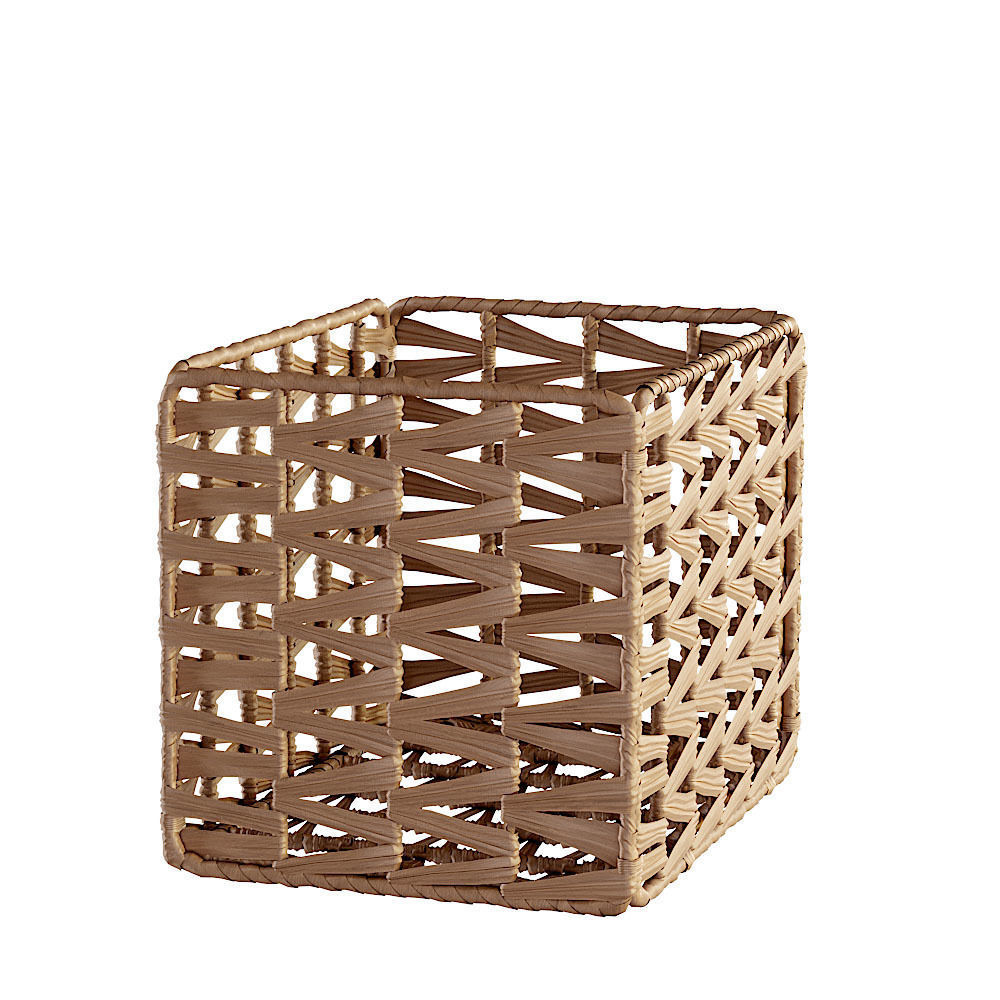 Ikea Insvep baskets set 3D model_3
