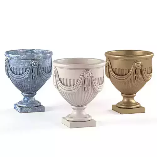 Ornamental flowerpot Classic outdoor vase