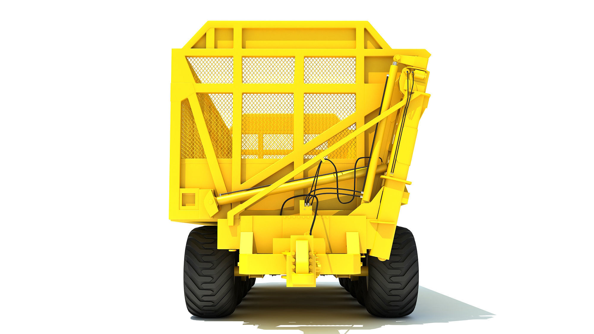 Cane Transfer Trailer 3D model_13